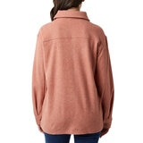 32 Degrees Heat Sobre camisa para Dama Rojo Chica