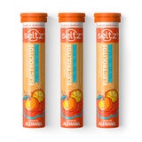 Seltz Eletrolitos 3 Tubos con 13 Tabletas Efervescentes c/u Sabor Naranja