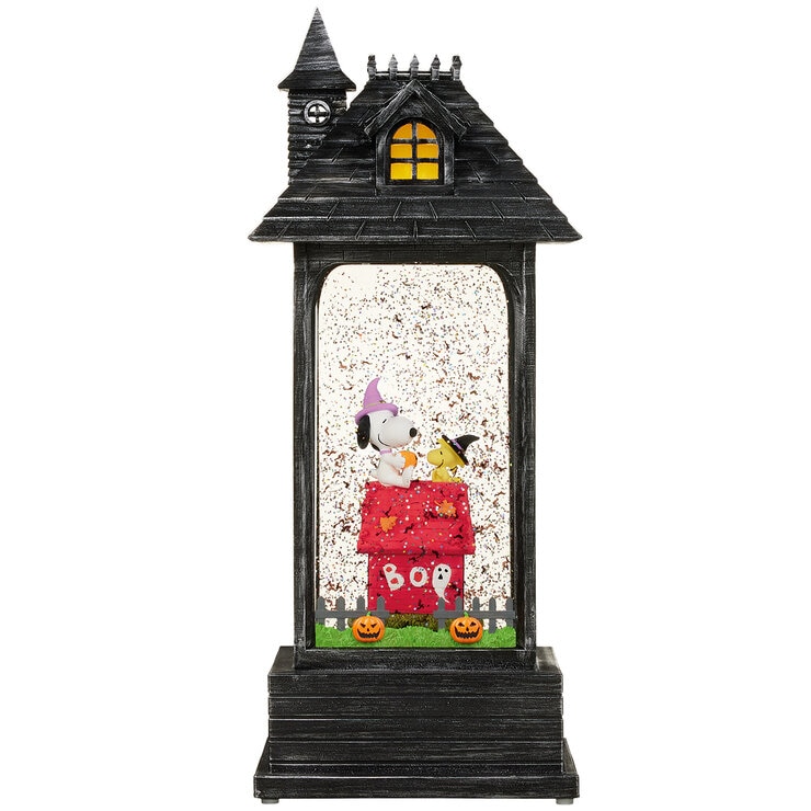 Snoopy Linterna de Halloween con Luces y Música