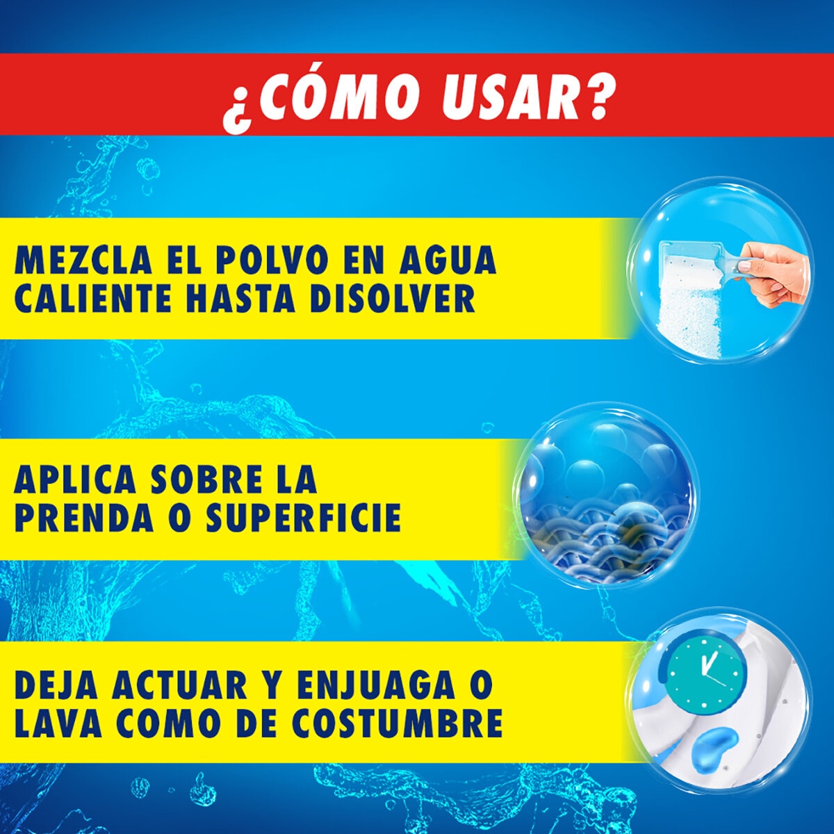 OxiClean Max Detergente en Polvo para Ropa 3.6 kg