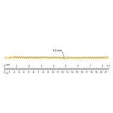 Pulsera de Oro Amarillo, 14K Pulsera de Oro Amarillo, 14K