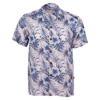 Costavana, Camisa Manga Corta con Estampado Tropical, para Caballero,  Varios Modelos y Tallas