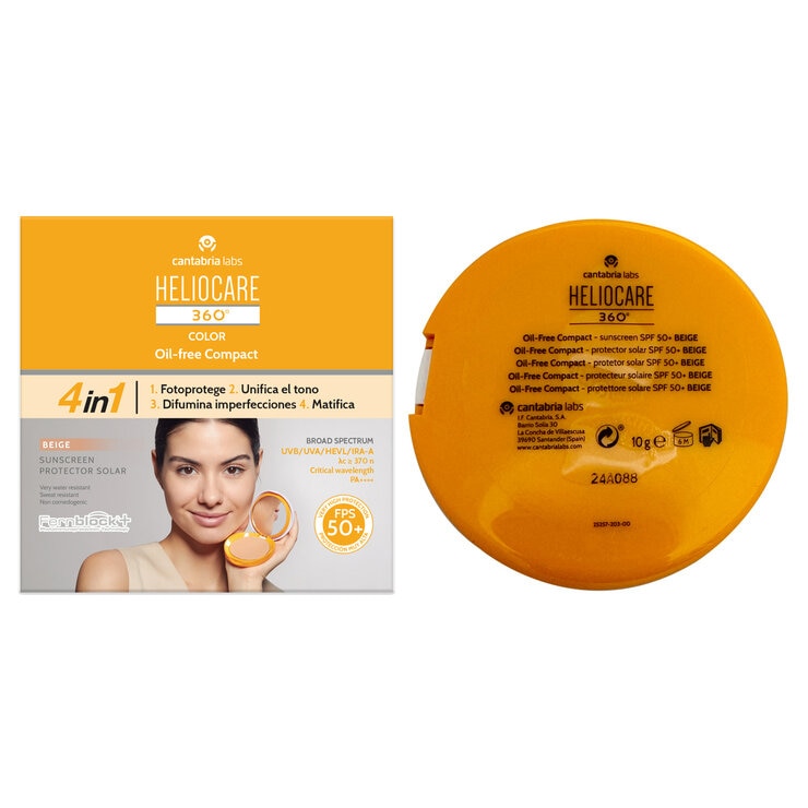 Heliocare 360° Color Compact Oil Free Beige FPS50+ 10g