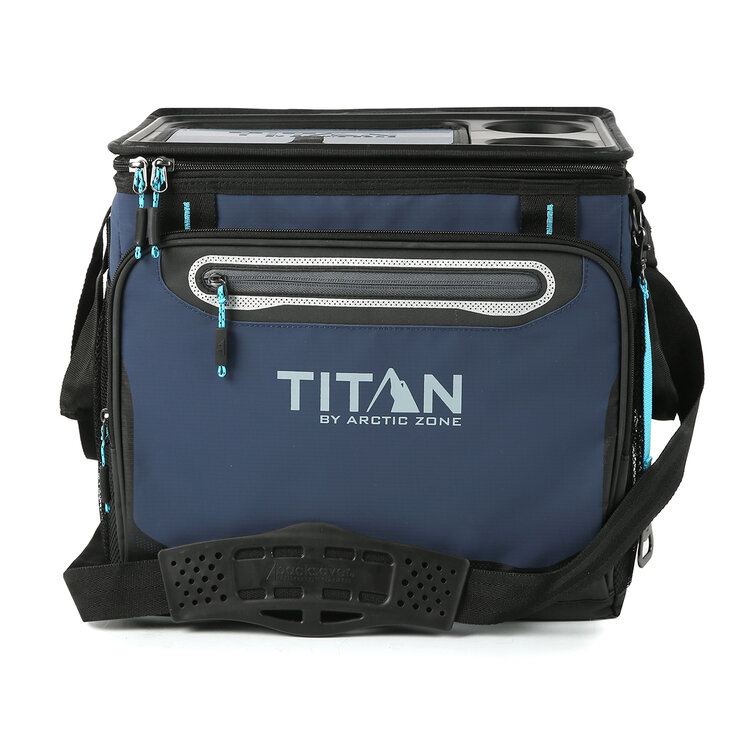 Titan Hielera Plegable para 40 Latas Varios Colores