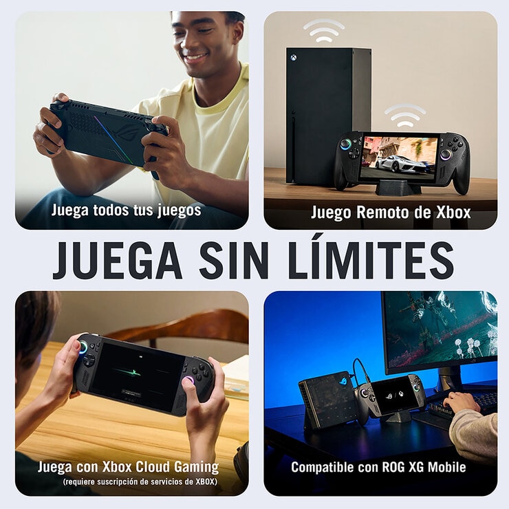 ASUS ROG Xbox Ally X Consola Portátil 7" Full HD AMD Ryzen AI Z2 Extreme 24GB 1TB SSD