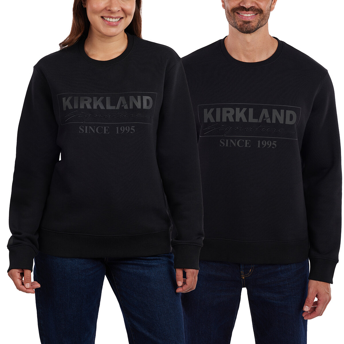Kirkland Signature Sudadera para Dama y Caballero Negro Dama Extra Grande / Caballero Grande