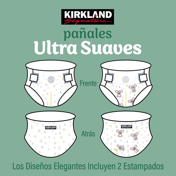 Kirkland Signature Pañales Etapa 2 Unisex 144 pzas Kirkland Signature Pañales Etapa 2 Unisex 144 pzas