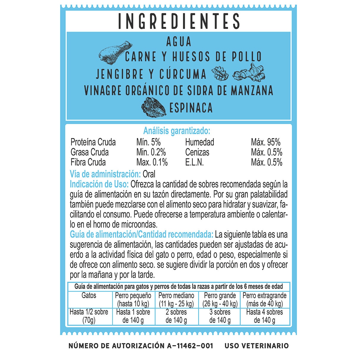 Baak Caldo de Huesos para Mascotas 28 pzas de 142 ml