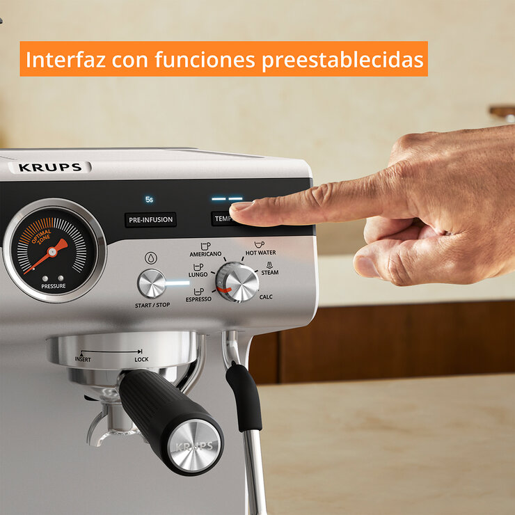 Krups Cafetera Espresso Go Barista