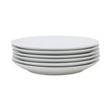 Crown Baccara Juego de 6 Platos para Ensalada de Porcelana