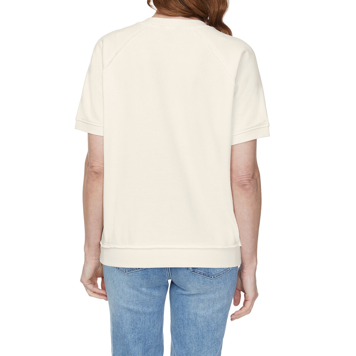 Buffalo David Bitton Sudadera para Dama Blanco Extra Grande