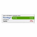 Foundayz 2.5 mg 30 Tabletas Foundayz 2.5 mg 30 Tabletas