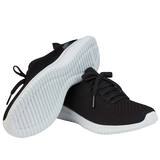 tenis skechers mujer negro