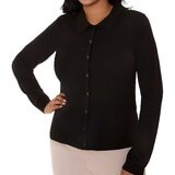 Mario Serrani Italy Suéter para Dama Negro Extra Grande