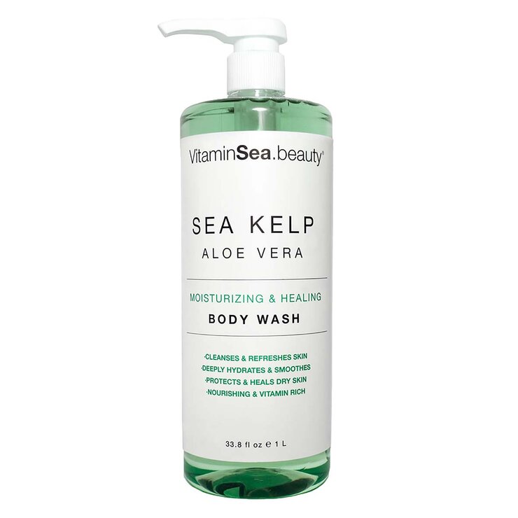 Vitamin Sea Jabón Corporal Líquido con Aloe Vera y Algas Marinas de 1 l