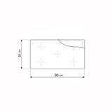 Parrilla Eléctrica Smeg De 90 cm