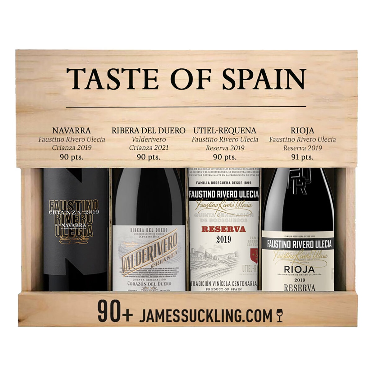 Vino Tinto Taste of Spain 4/750 ml Gift Case