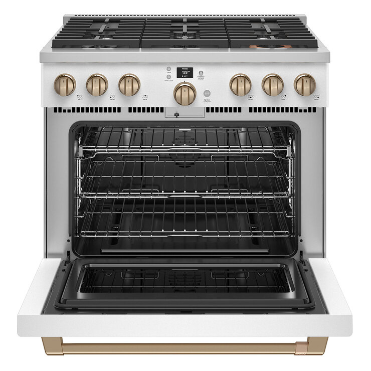 Café Estufa de Gas 90cm Color Blanco