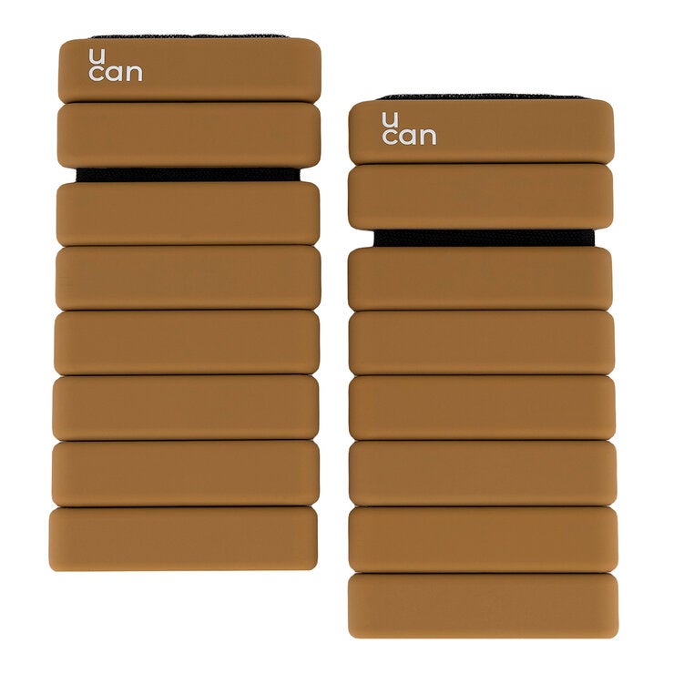 UCan Set de 2 Polainas de 1.5 kg Camel