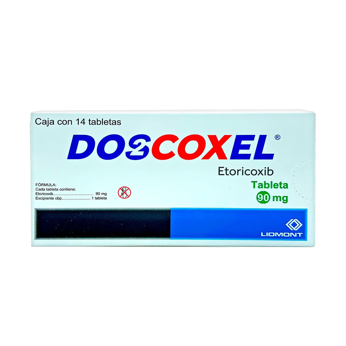 Doscoxel 90 mg 14 Tabletas