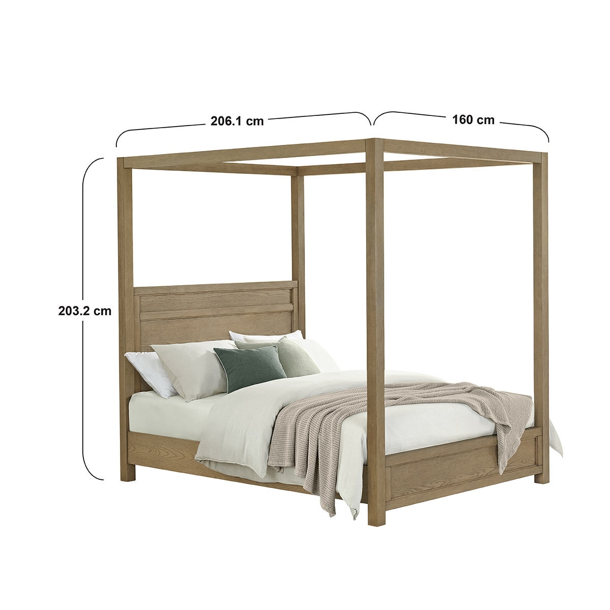 Universal Broadmoore, Cama Tamaño Queen Con Dosel