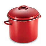 Tramontina Olla con Tapa de 15.1L de Acero Esmaltado