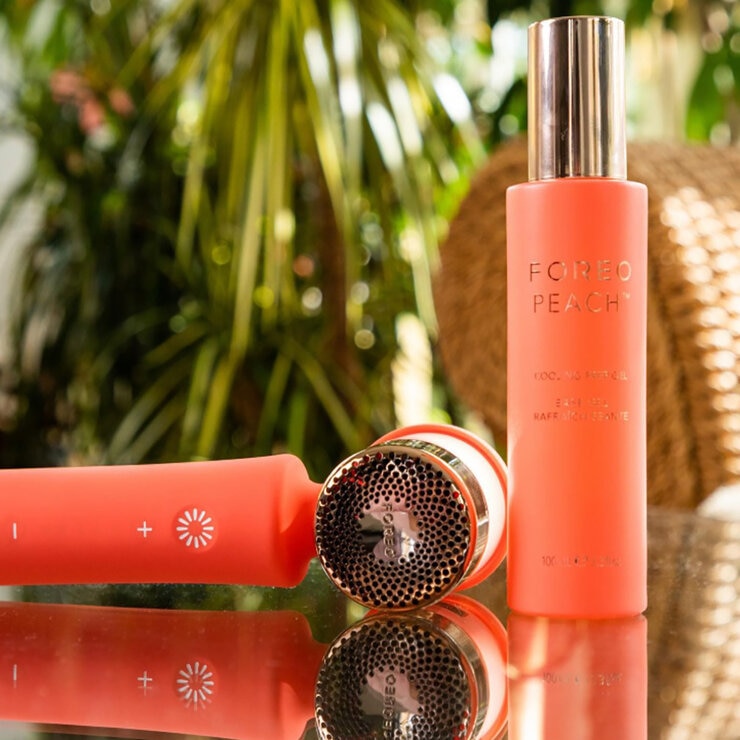 Foreo Peach 2 Mint + Peach Cooling Prep, Tratamiento Corporal Foreo Peach 2 Mint + Peach Cooling Prep, Tratamiento Corporal