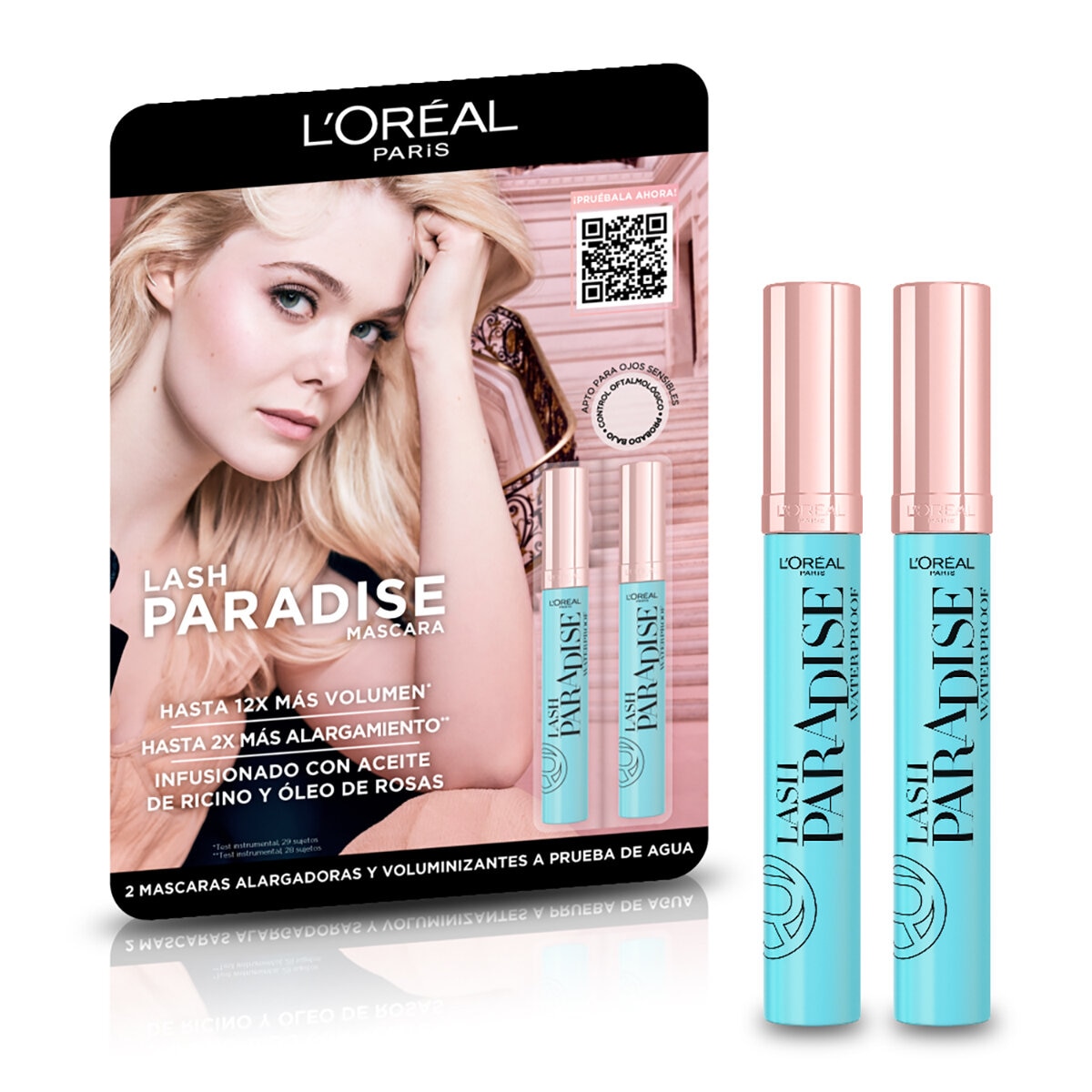 L'Oréal Mascara de Pestañas 2 pzas