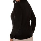 Mario Serrani Italy Suéter para Dama Negro Extra Grande