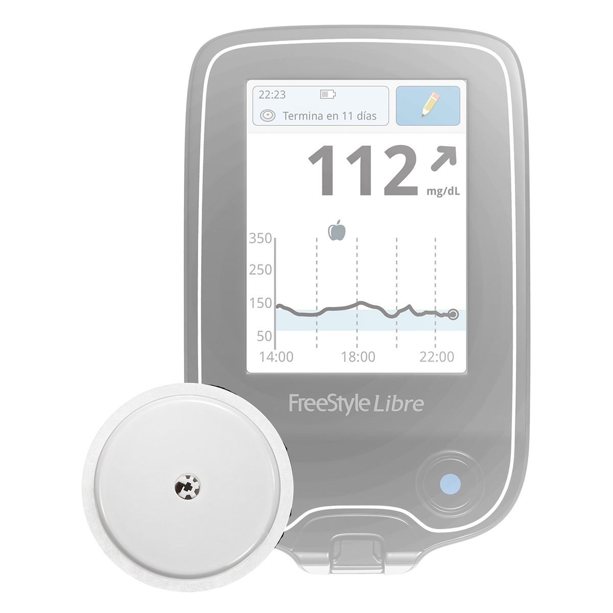 FreeStyle Libre Sistema Flash de Monitoreo de Glucosa 2 Sensores