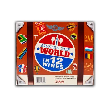 Vinos Tinto, Blanco y Rosado Around The World Wines 12/375 ml