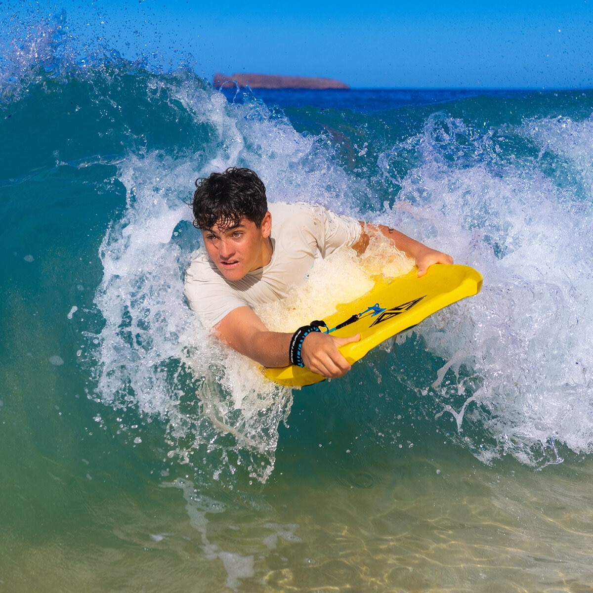 Scott Burke Krypton Tabla de Surf Amarillo