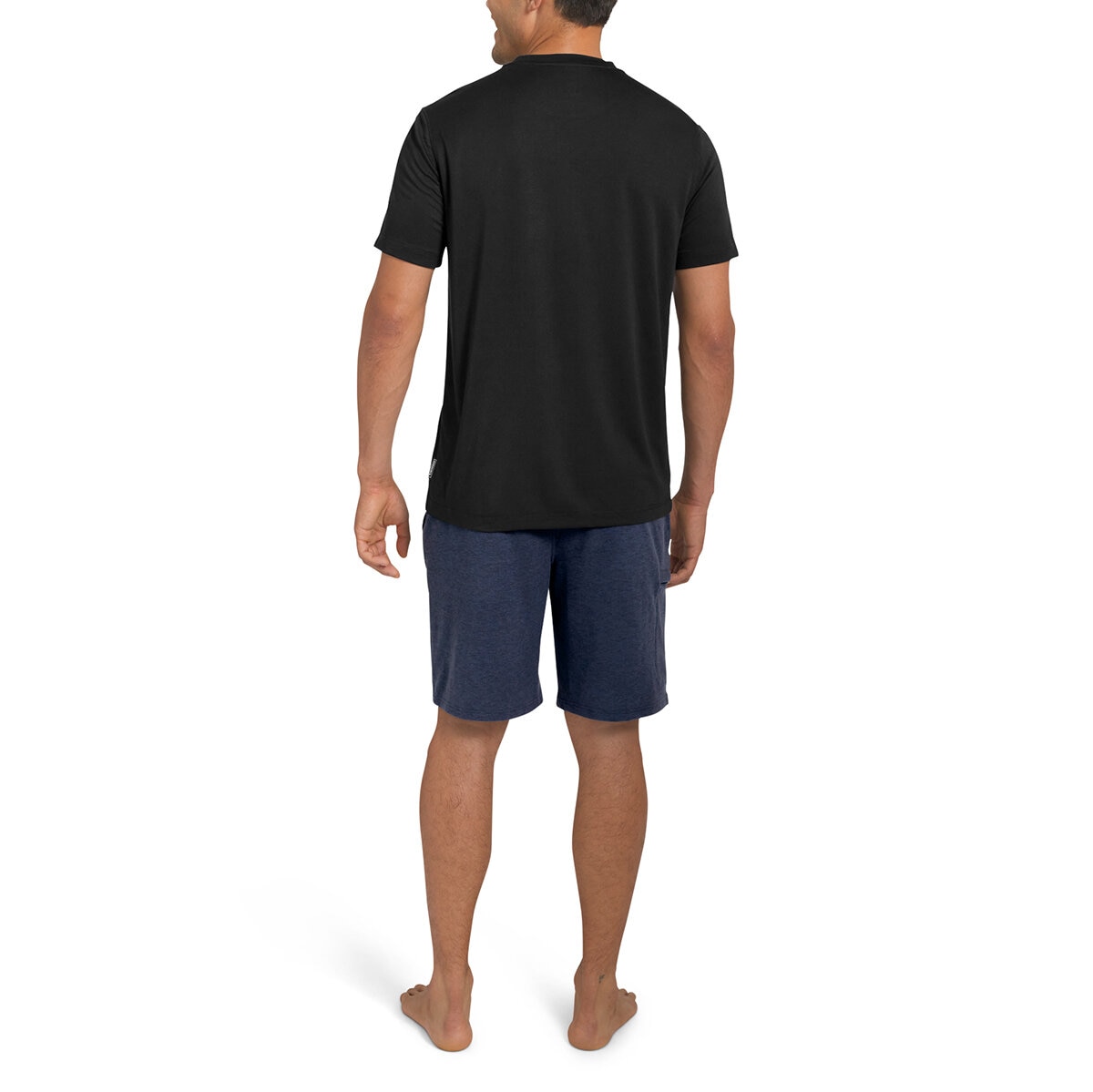 Eddie Bauer Pijama para Caballero Negro Mediana