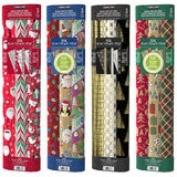 Kirkland Signature Paquete de 3 Rollos de Papel para Envolver con Diseños Navideños Varios Modelos