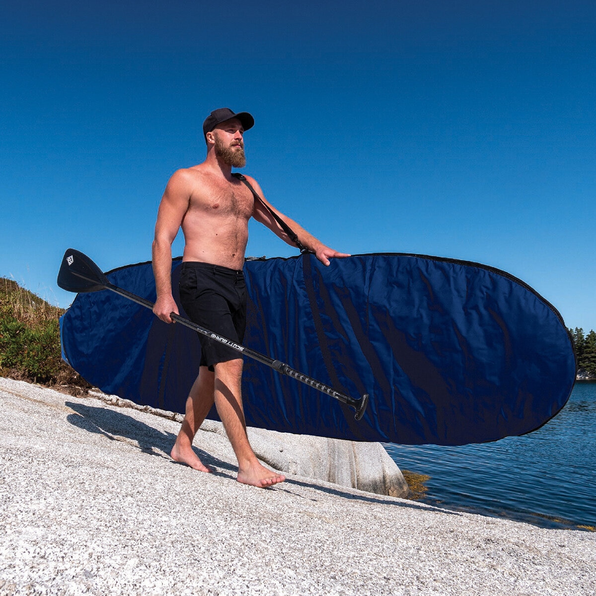 Scott Burke Tabla de Surf con Remo Atlantic Scott Burke Tabla de Surf con Remo Atlantic