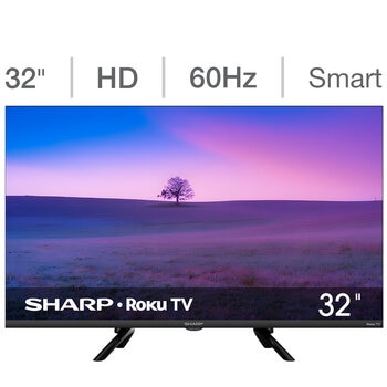 Sharp Pantalla 32" HD Roku TV
