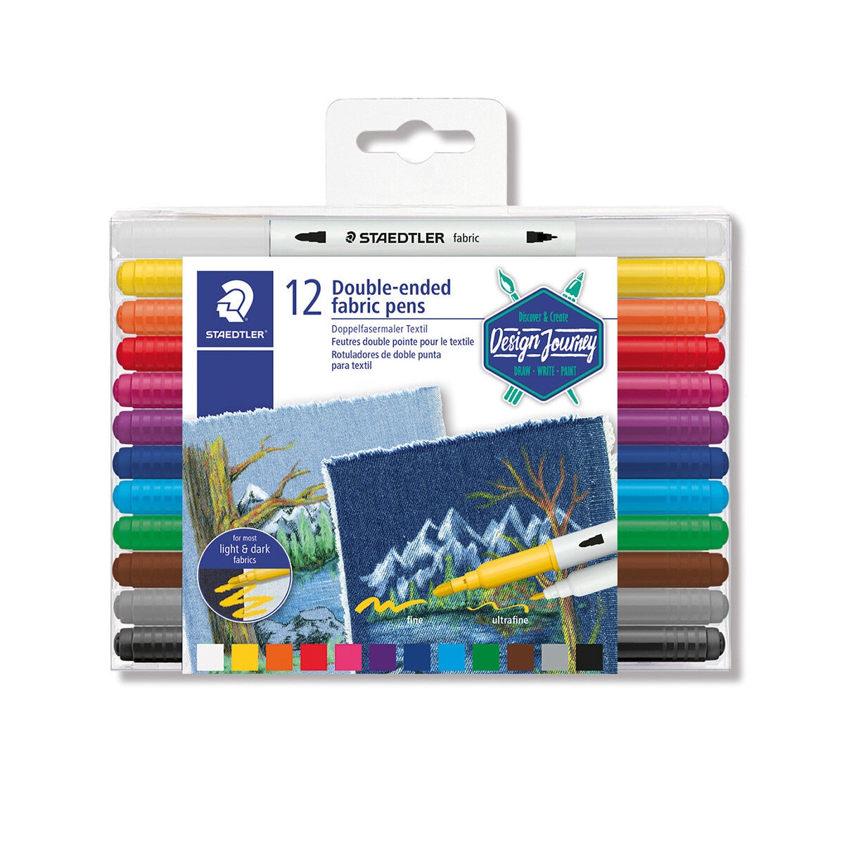 Staedtler Marcadores Doble Punta 12 Piezas