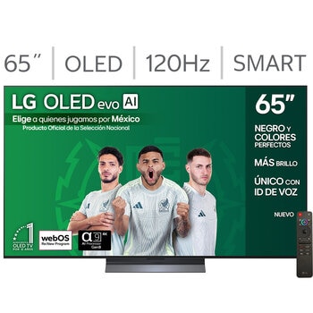 LG Pantalla 65" OLED 4K AI Smart TV