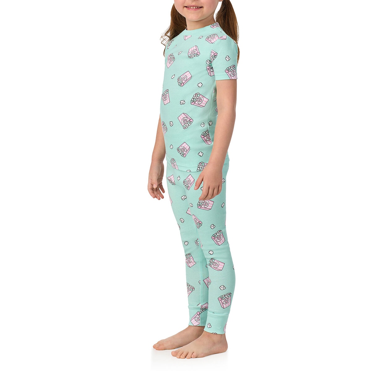 Kirkland Signature Pijama para Niños y Niñas 4 piezas Popcorn 2 Años