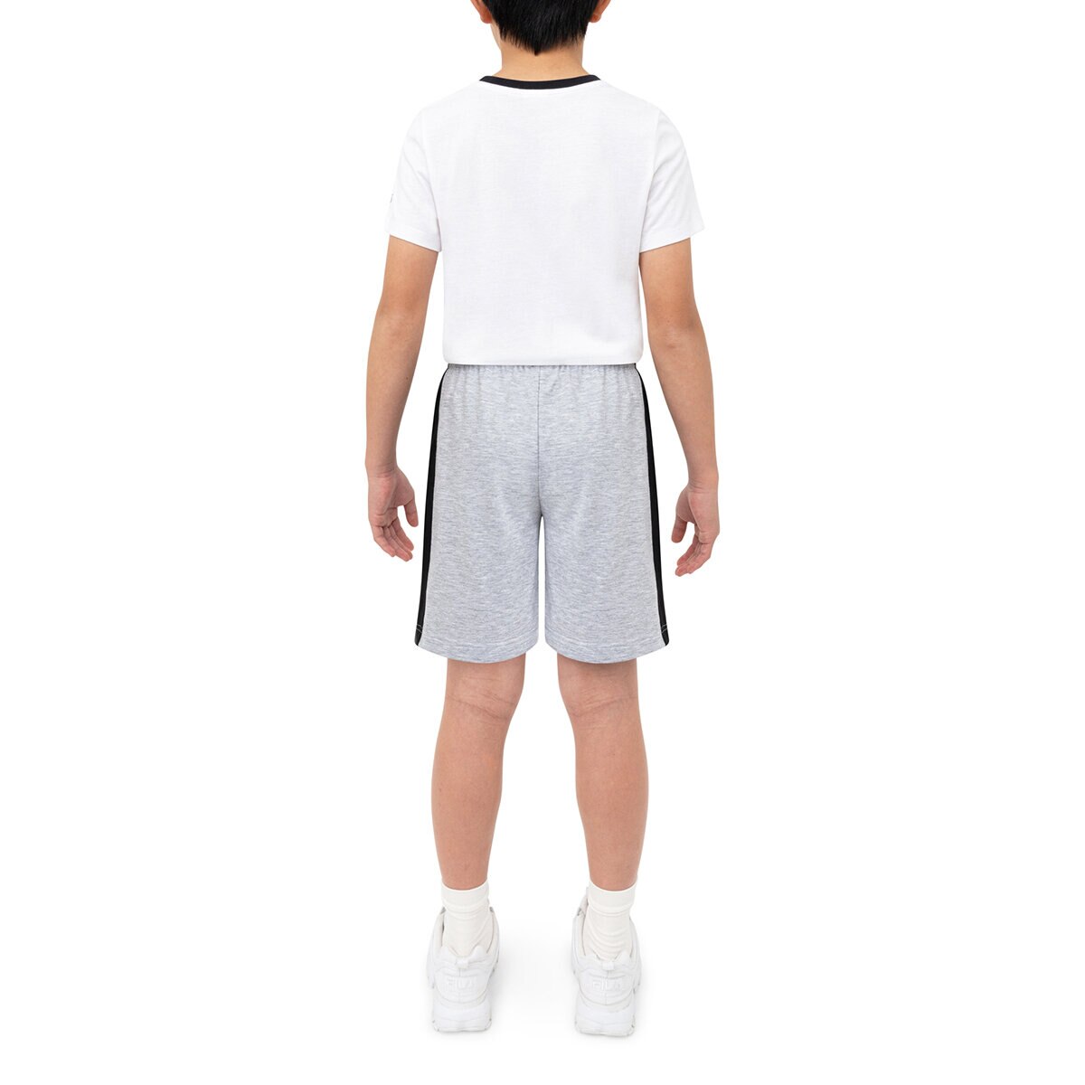 FILA Shorts 2 piezas para Niños Negro / Gris 7 / 8 Años