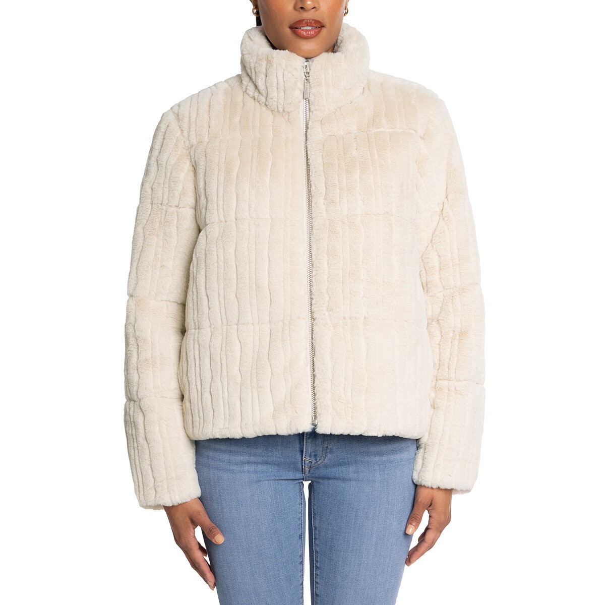 Bearpaw Chamarra para Dama Crema EE Grande