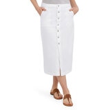 Wrangler Falda de Mezclilla para Dama Blanco 12