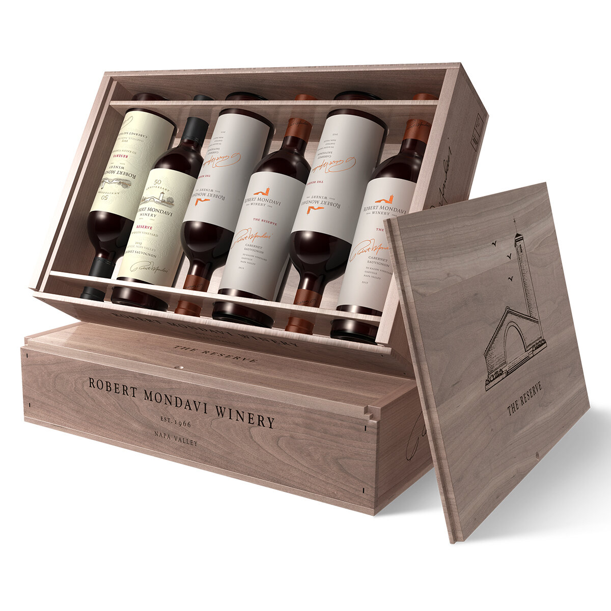 Vino Tinto Robert Mondavi Winery Reserve Library Collection 6/750 ml
