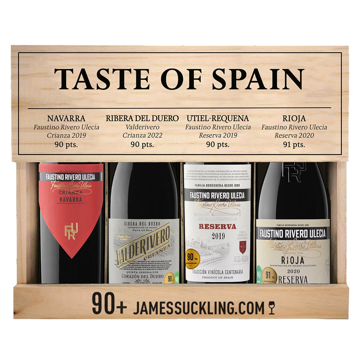 Vino Tinto Taste of Spain 4/750 ml Gift Case Vino Tinto Taste of Spain 4/750 ml Gift Case