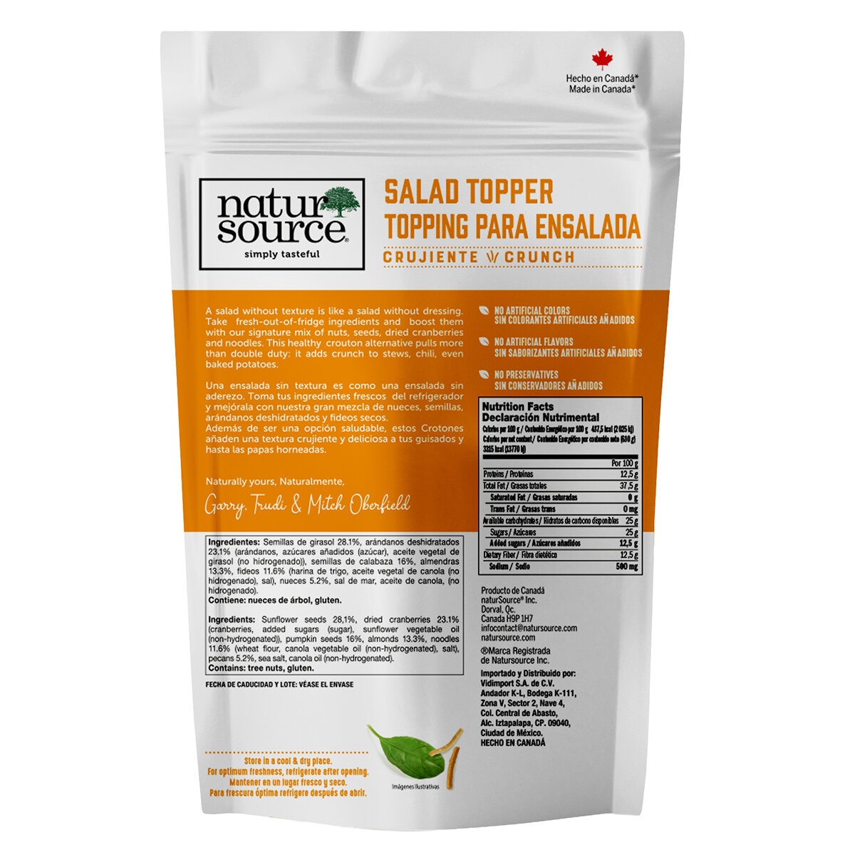 Natur Source Topping Crujiente para Ensalada 680 g