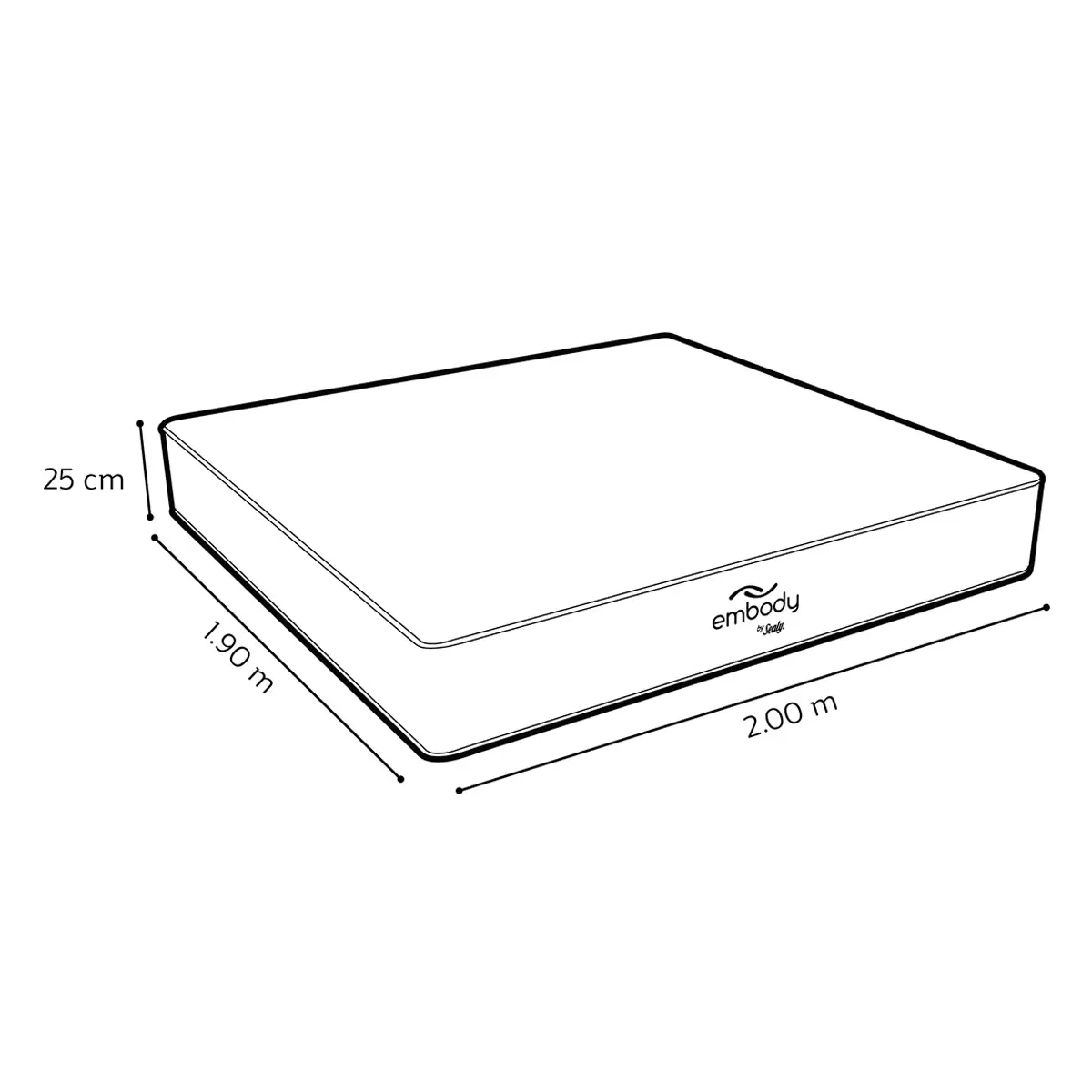Sealy, Rockville, Colchón King Size