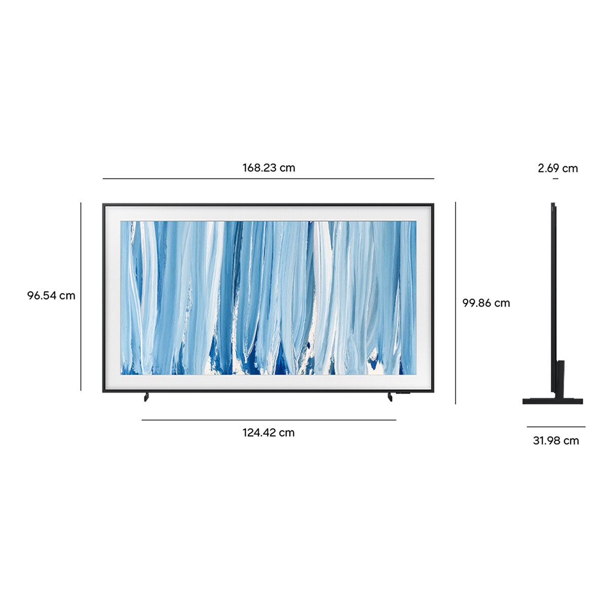 Samsung Pantalla 75" Neo QLED The Frame Pro 4K Smart TV + Marco
