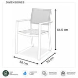 Midtown Concept, Tagula Set de 4 Sillas para Exterior