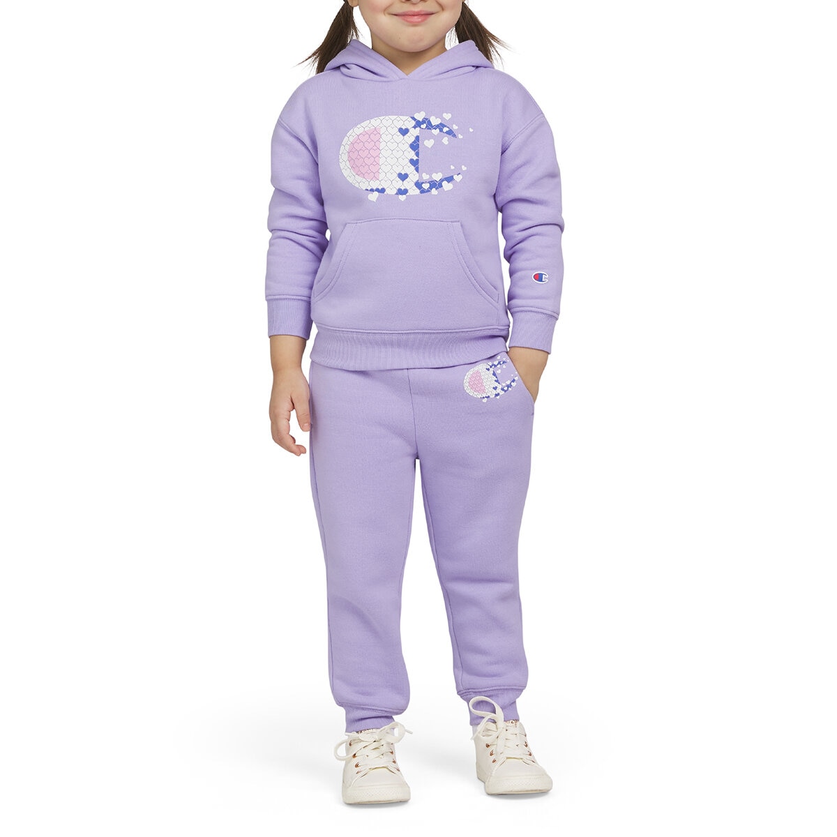 Champion Conjunto para Niños y Niñas  Morado 6 Años