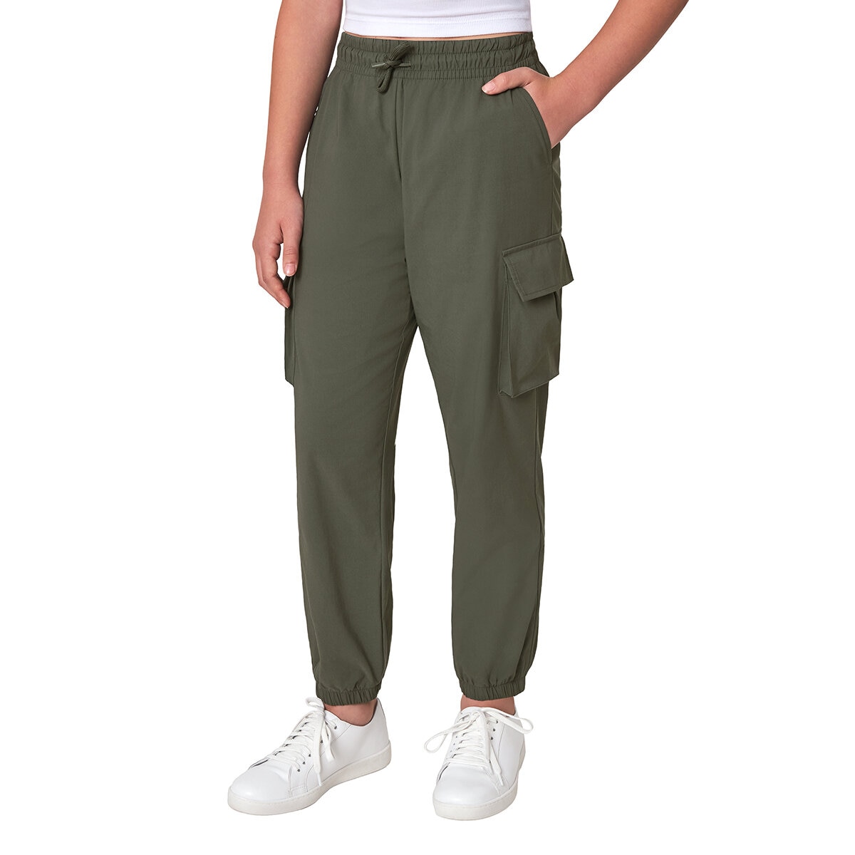 Mondetta Pantalones para Niños Verde 7 / 8 Años